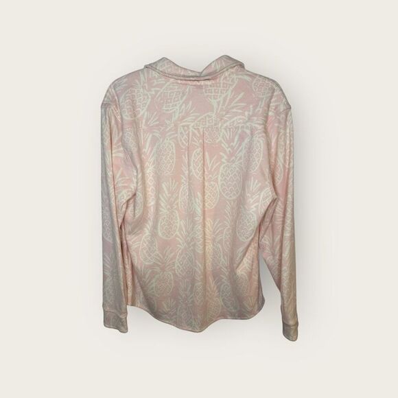 Chubbies Men’s The Thigh Napple Flannel Overshirt in Pink Size Medium NWT - Picture 2 of 6